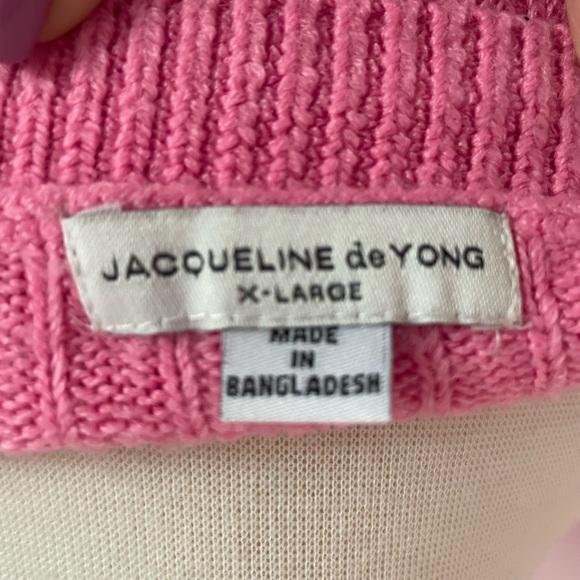 Pink Cable Knit Sweater - Picture 4 of 5